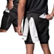 thumbnail image 1 of Gimnasio Short Con Licra Deportiva 2 En 1 Shorts Hombre Gym, 1 of 8
