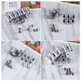 thumbnail image 2 of 1 set Metal 1/4 a 3/8 Adaptador de tornillo convertidor Tornillos roscados Tornillo adaptador Montaje, 2 of 5