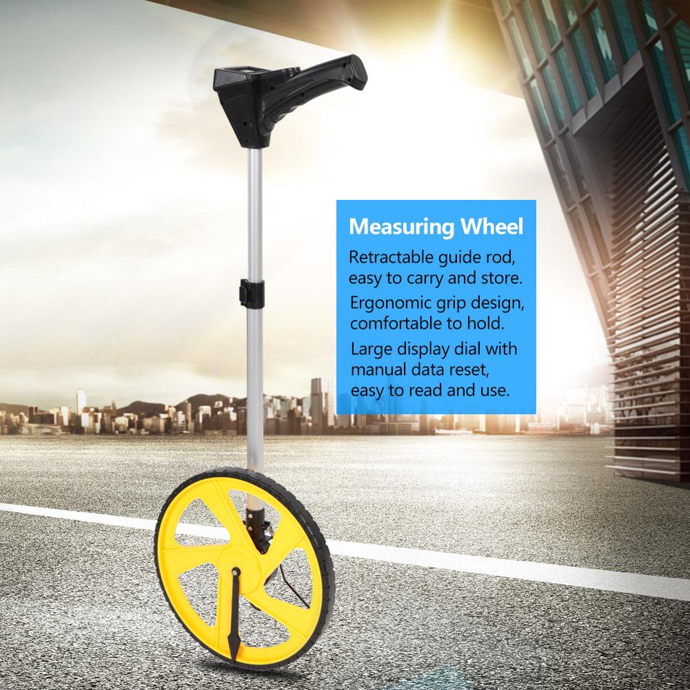Foldable Distance Measuring Wheel Hilitand Measure for Large Area