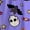 Purple, variant on Bovemsi Pajamas for Women Comfort Halloween Pumpkin Print Short Sleeve Button Shirt & Shorts, Plus Size Matching Sets Women Clothing Black XXL