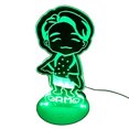 thumbnail image 2 of Gwong Juguete BTS FIGURA Forma Acrílico Soporte parpadeante 3D Siete Color Noche Luz de luz Resplandor Stick Gwong 30007110, 2 of 7