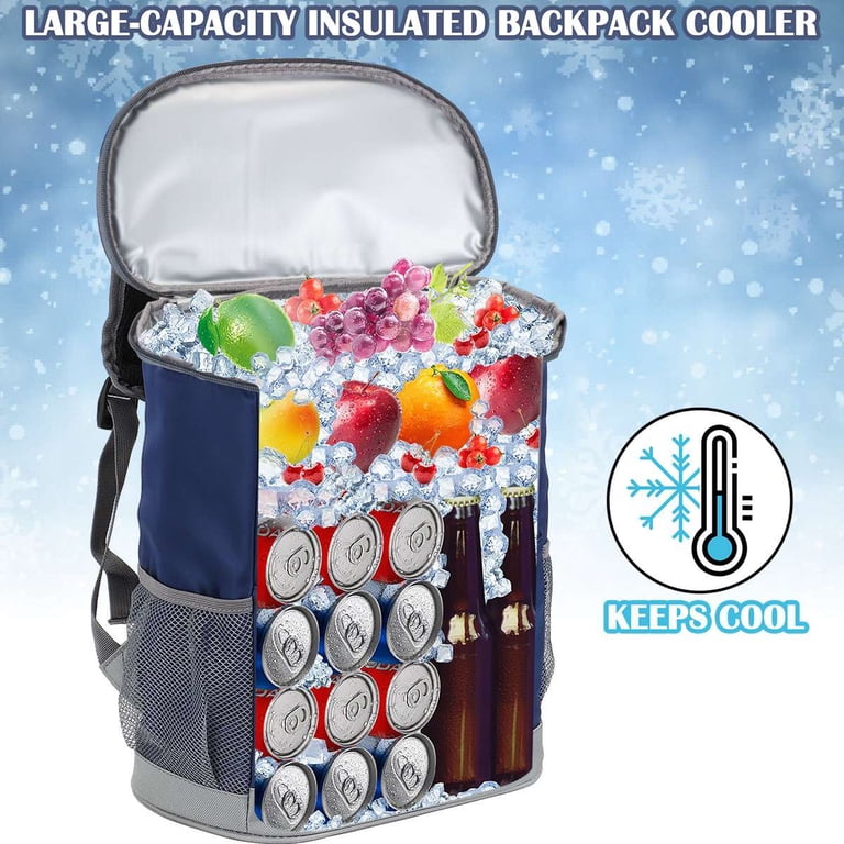Spencer Insulated Cooler Backpack Outdoor, Leak Proof  display picture 1