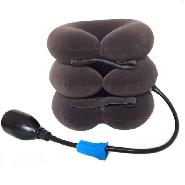 amdohai Dispositif de Traction Cou Gonflable en Forme de U pour Décompression et Soutien
