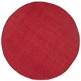 thumbnail image 1 of Safavieh Natural Fiber Red Area Rug - Round 4', 1 of 4