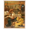 thumbnail image 2 of U.S. Lithograph Co. 12x14 Gold Ornate Wood Frame and Double Matted Museum Art Print Titled - The Old Reliable Mcfadden's Flats Everything New. (1902), 2 of 4