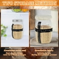 thumbnail image 3 of Wekvgz 2Pcs Sourdough Starter Kit Versatile Sourdough Bread Baking Supplies Elegant Sourdough Starter Jar Sturdy Sour Dough Container Large Open Sour Dough Jars for Kitchens, 3 of 10