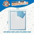 thumbnail image 3 of Pooch Pad Protection Training Dog Pads, Thick & Soft, XTRA Absorbent Puppy Pads., 3 of 7
