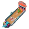 thumbnail image 1 of SASABAXI 1 Set of Tabletop Mini Bowling Multi ABS Toys for Office Entertainment, 1 of 5