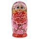 thumbnail image 3 of 7pcs Flores de Anidación de Matryoshka Decoración Zulema Muñeca de madera para anidar, 3 of 8
