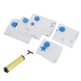 thumbnail image 4 of Juego De 5 Uds. De Bolsas De Almacenamiento Al Vacío Portátiles Reutilizables Para Colcha, Ropa, Manta, Suministros De Cama, Bolsa De Almacenamiento Al Vacío, Bomba De Mano, 4 of 7
