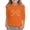 Orange, variant on Girls' Shirts with Bow Printed 3/4 Sleeve Crewneck Graphic Tee Soft Casual Top with Cute Design Loose Kids Blouses