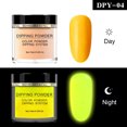 thumbnail image 2 of 10ml Dipping Nail Powder Nail Art Glitter Powder Luminous para Labymos  brillo del arte del clavo, 2 of 7