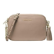 Michael Kors Ginny Ladies Medium Truffle Leather Crossbody Bag 32T8TF5M2L208