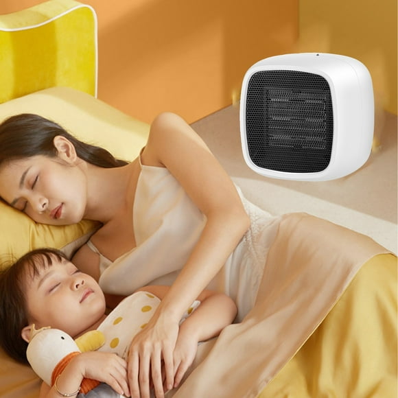 Mini Chauffage de Bureau Chauffage Domestique Petit Chauffage Portable Adapté à Toute la Famille pour Rester au Chaud en Hiver