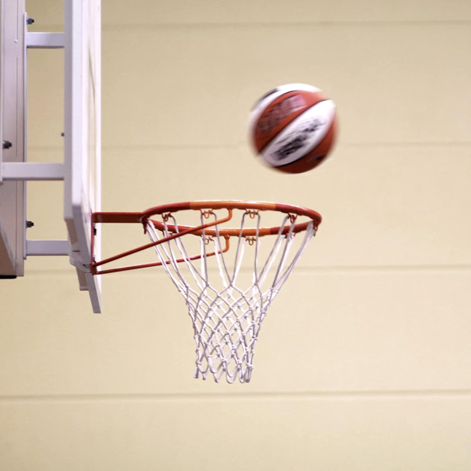 Heavy Duty All Weather Basketball Net Replacement for Standard 12 Loop Rims Indoor or Outdoor