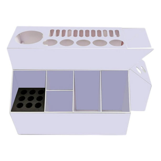 Estuche para herramientas de peluquería, resistente, para guardar tijeras de peluquería. blanco