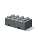 thumbnail image 5 of LEGO Brick Drawer with 8 Knobs - Dark Grey, 5 of 5