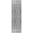 thumbnail image 2 of Addison Rugs Dream Shag Premium Machine Washable Transitional Textured Stripes Ocean Runner Rug, 2'3" x 7'6", 2 of 8