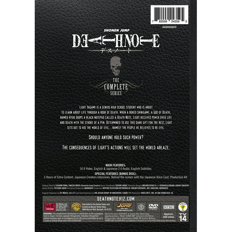 Viz Media's Death Note: Complete Series Box Set, Full Season