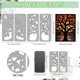 thumbnail image 2 of Troqueles de marcos de árboles para hacer tarjetas, árboles plegables, troqueles de metal para cortar tarjetas, árboles, hojas, ramas, plantilla de corte y repujado, 2 of 9