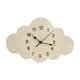 thumbnail image 2 of Reloj de pared de madera, reloj de campo silencioso, fácil de instalar, adornos de pared, reloj de pared con forma , simple para oficina,, 2 of 9