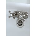 thumbnail image 2 of Kingston Brass Vintage 3-3/8" Wall Mount Clawfoot Tub Filler, 2 of 4
