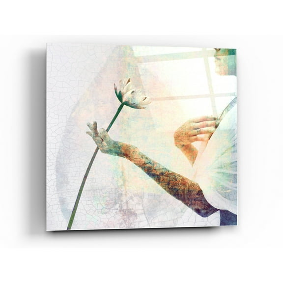 Epic Art 'Knowledge From The Heart' by Elena Ray Acrylic Glass Wall Art, 36"x36"