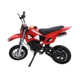 thumbnail image 6 of Floseru Pro-Version 49cc Kids Dirt Bike for Kid and Adluts| Kids Gift | Off-Road Tires | East to Install | Shock Absorption Springs| Soft Seat Cushion | Mini Bike for Yard Block Grasslands Sandy Use, 6 of 10