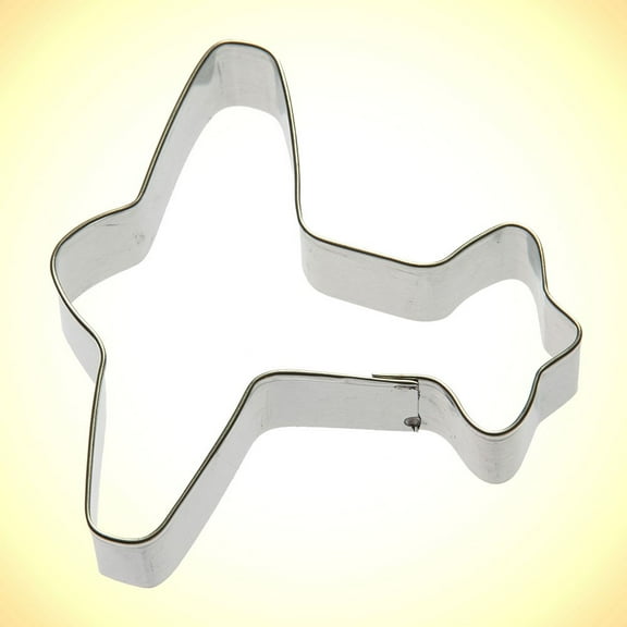 Airplane Cookie Cutter 3.75 in
