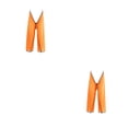 thumbnail image 2 of Soidarity Pantalones impermeables multifuncionales para exteriores, impermeables, portátiles, a prueba de lluvia, ligeros, ajustables, manga de Naranja 2piezas, 2 of 6