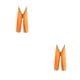 thumbnail image 2 of Toystoory Pantalones de lluvia divididos para exteriores multifuncionales, equipo de protección portátil, pantalones ligeros para senderismo, Naranja 2Conjunto, 2 of 6