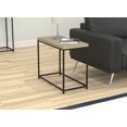 thumbnail image 1 of Safdie & Co. Accent Table Dark Taupe, 1 of 4