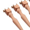 thumbnail image 4 of ruzhgo 4pcs Wood Embroidery Hoop Legs Heightening Replacement Embroidery Cross Stitch Rack Legs Sewing Tools, 4 of 8