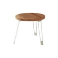 thumbnail image 2 of LSLJS Petite Table Pliante Table Ronde Mobile Petite Table Basse Pliante Petite Table à Manger Convient pour une Utilisation à Côté du Sofa, Petites Tables en Panneau Composite Meubles de Salon, 2 of 6