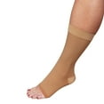 Sport Aid Nylon TwoWay Stretch Ankle Brace, Medium, Beige