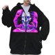 thumbnail image 1 of Sudadera de calavera oscura de otoño/invierno para mujer, sudadera con capucha para hombre y mujer, sudadera gótica de pareja Harajuku, sudadera con cremallera de gran tamaño Pompotops FGAJ22445, 1 of 9