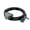 Black, variant on Extension Cord 15 ft, Extension Cord with Multiple outlets, SJTW 14 Gauge (Black with Green Indicators) ETL Listed