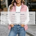 thumbnail image 3 of Mifsaly Puffer Vest Women Warm Sleeveless Quilted Jacket Stand Collar Zip Up Lightweight Fall Winter Travel Daily Layering Casual Outerwear with Pockets Pink,S, 3 of 6