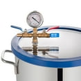 thumbnail image 4 of P PBAUTOS 3 Gallon Vacuum Chamber, Tempered Glass Lid Stainless Steel Degassing Chamber Perfect for Stabilizing Wood, Degassing Silicones, Epoxies and Essential Oils, 4 of 7