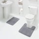 thumbnail image 3 of Ounissouiy Alfombrilla de baño para baño, absorbente de agua, antideslizante, de terciopelo, para ducha, alfombras para puerta de baño, felpudo Type1 NO1, 3 of 6