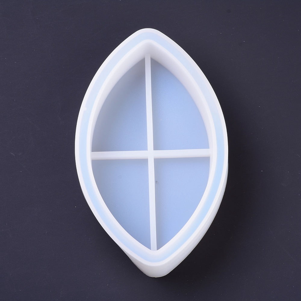 2pcs Cup Mat box Silicone Molds Resin Casting Molds Clay Craft Mold Tools Horse Eye White 175x111x39mm Inner Diameter: 170x103mm