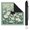 Tropical Pool Villa Floral Mahjong Mat, variant on Teal Gold Floral Medallion Mahjong Mat 31.5x31.5 Inch | Non-Slip And Noise Reduction Mah Jong Table Mat Cover with Carrying Bag For Mahjong Lovers, Poker, Board Games And Dominoes