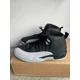 thumbnail image 3 of Ni - ke Ni - ke Air Jordan 12 Retro Shoes Barons Black/Grey CT8013-010 Size 13 Flu Game, 3 of 5