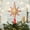 Red, variant on HOARBOEG Christmas Tree Topper Star, Large 11.4in Christmas Tree Top Star for Xmas, Shatterproof Plastic Christmas Star Tree Topper for Artificial & Real Christmas Trees