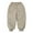 Beige, variant on Ruyang Toddler Boys Girls Cotton Padded Trousers Elastic Waist Snow Pants Kids Quilted Warm Thick Snowpants for Snowboarding