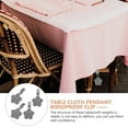 thumbnail image 4 of CHUANK Outdoor Curtain Weights Natural Stone Adjustable Clips 4 Panels, 4 of 6