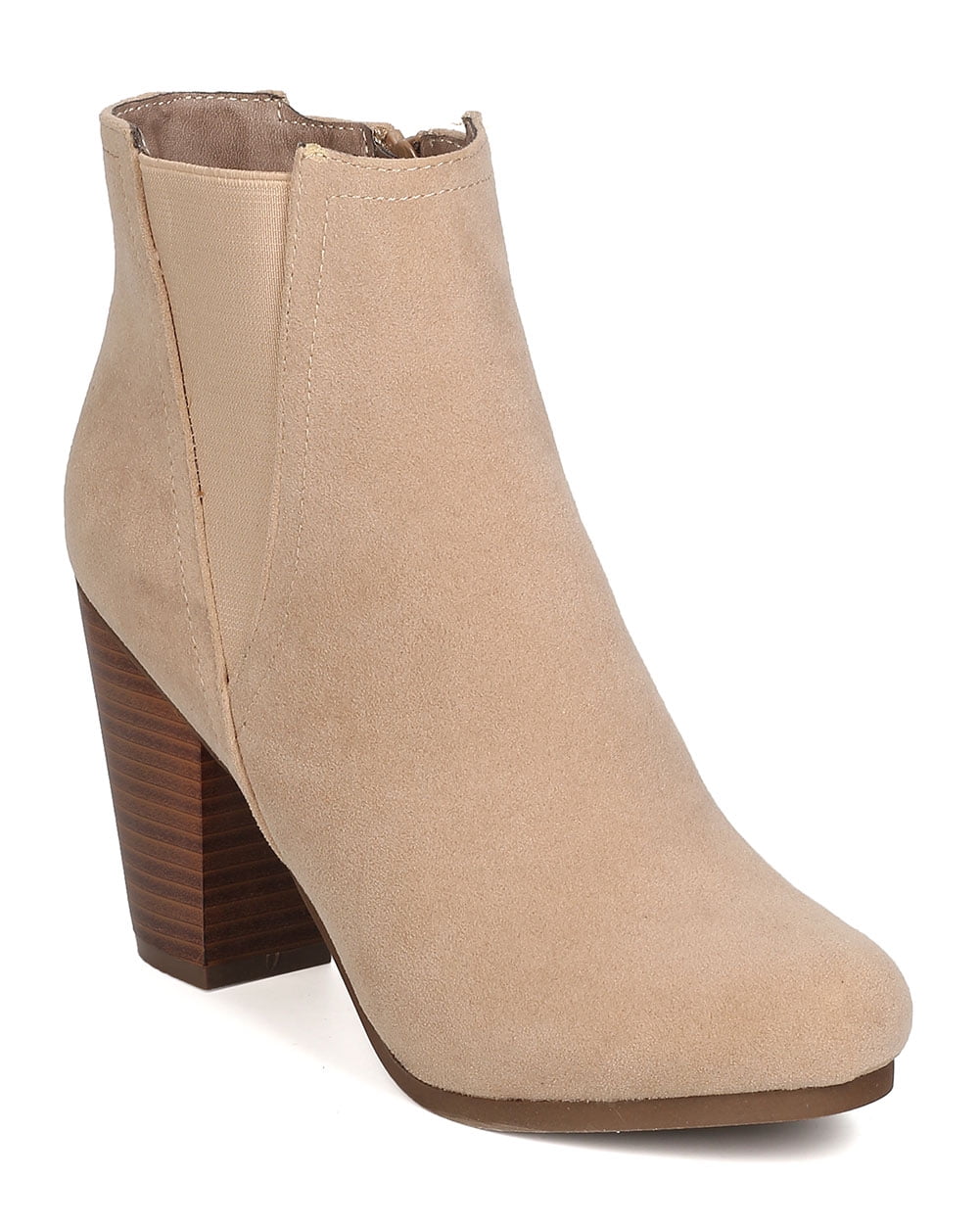 Bottines Breckelles Gail 23 PU Noir - Pointure 6,5 US - Talon épais, Bout Rond - Neuf Sans Emballage