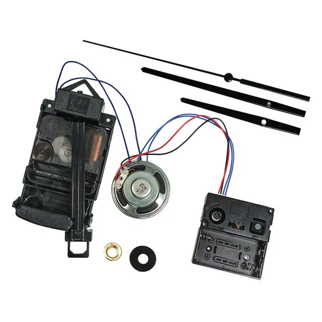 kurtrusly Pendulum Clock Movement DIY Replacement Wall Clock Movement Mechanism Chime Music Box Style F Hands