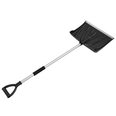 Snow Pusher, Easy Storage Snow Shovel D Handle Plastic For Garbage