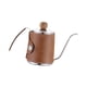 thumbnail image 4 of Tetera de café por goteo, tetera de acero inoxidable con mango ergonómico, tetera de café de 350ml, tetera pequeña para el hogar, restaurante y Bar Marrón, 4 of 8